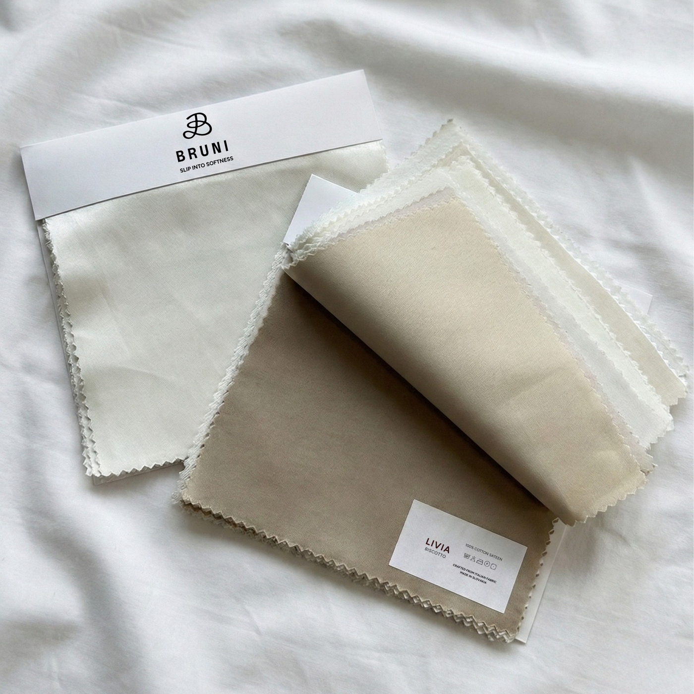 You can't feel linen through a screen.